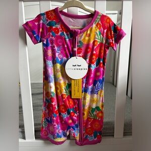 Little Sleepies flower shorty NWT 18-24 months